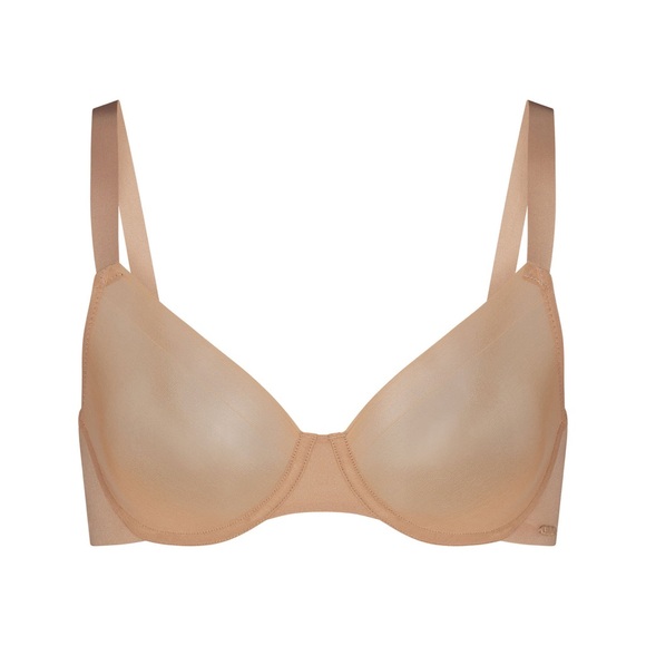 SKIMS NO SHOW MOLDED UNLINED DEMI CLAY BRA 32D - Picture 2 of 7